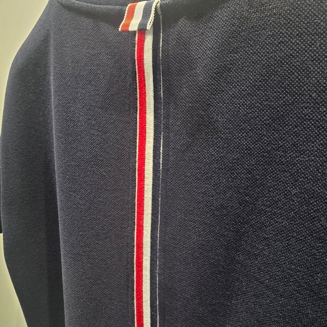 [중고/정품] 톰브라운 백삼선 티셔츠 4 (네이비) 상품이미지3