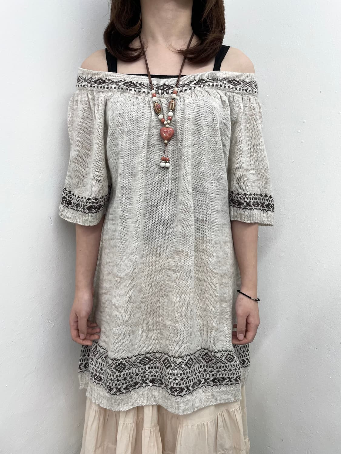 노르딕 모리 니트 원피스 상품이미지4