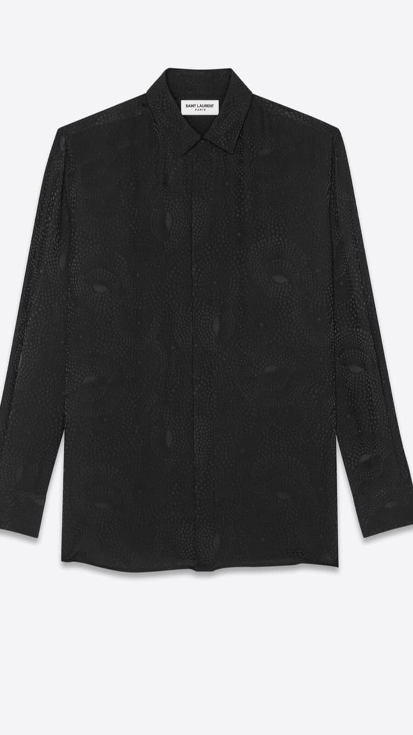 [BTS 지민님 착용] 생로랑 20ss 아르데코 실크 셔츠 상품이미지1