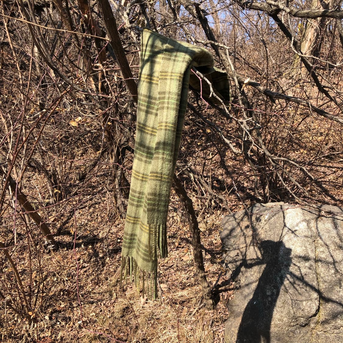 Vintage 💿 Raining khaki check 상품이미지3