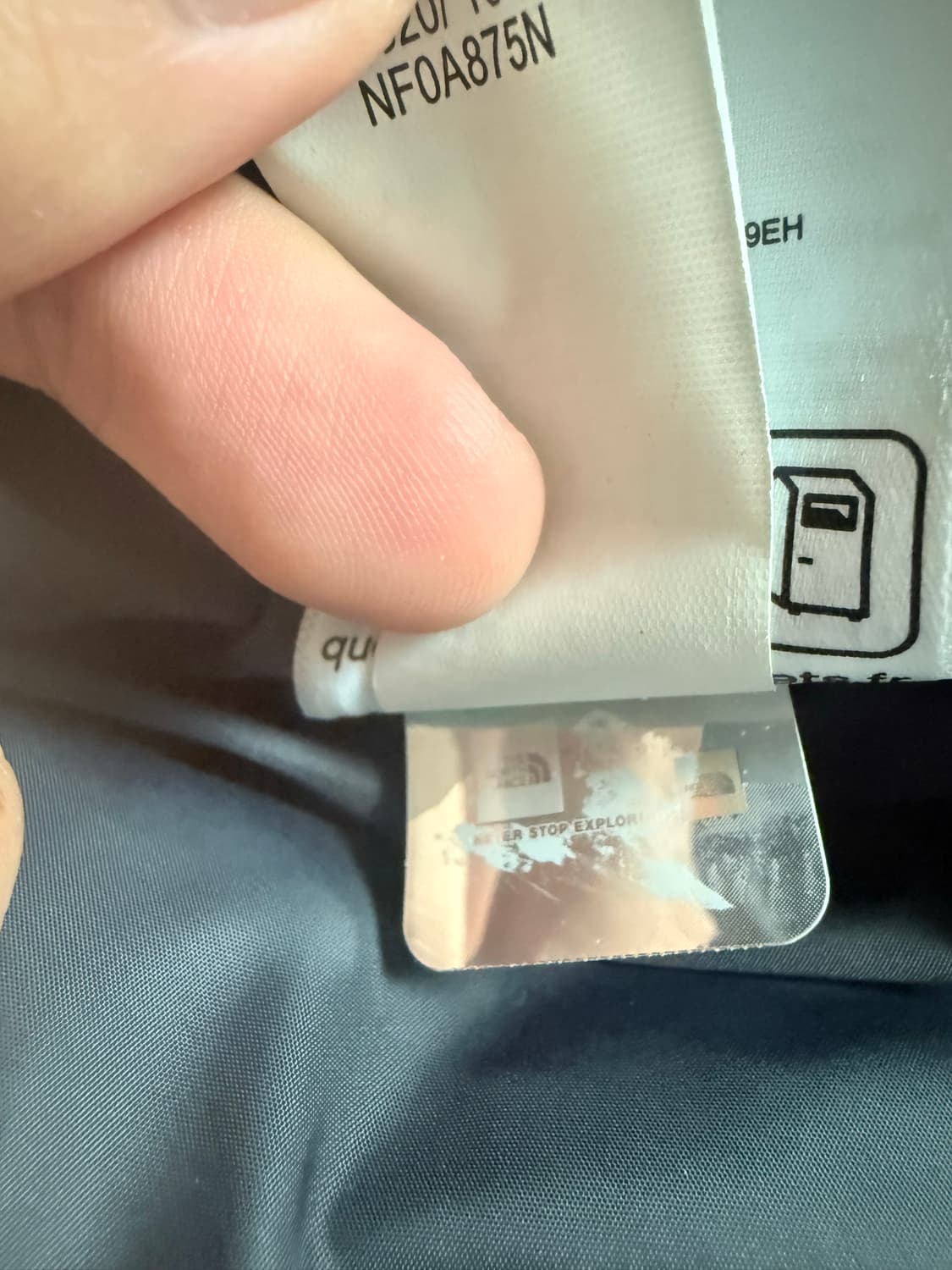 노스페이스 슈프림 스웨이드 눕시 XL 상태굳 상품이미지8