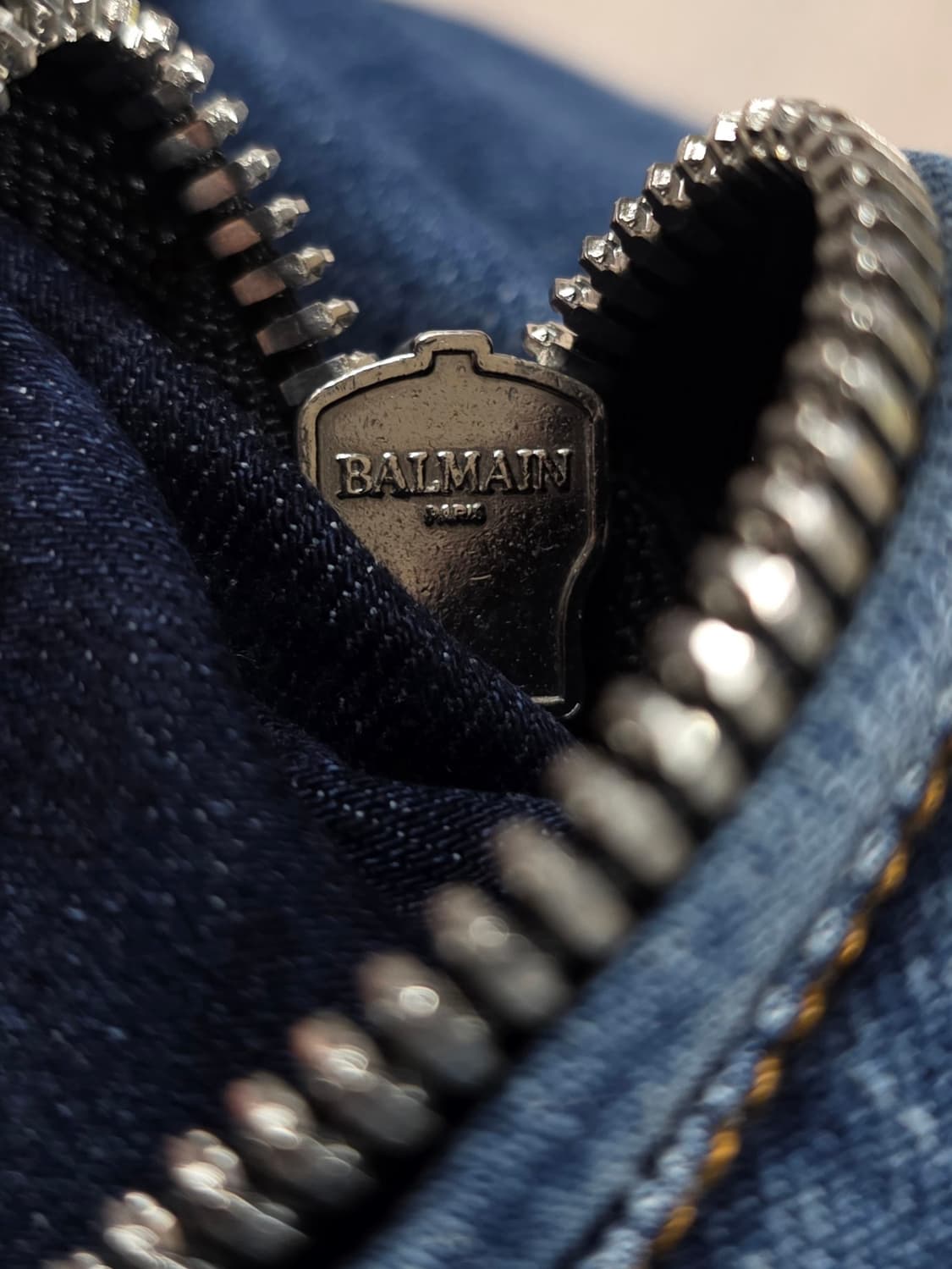 [정품] 발망 바이커진 프리아 네이비블루.  싸이즈 32 상품이미지5