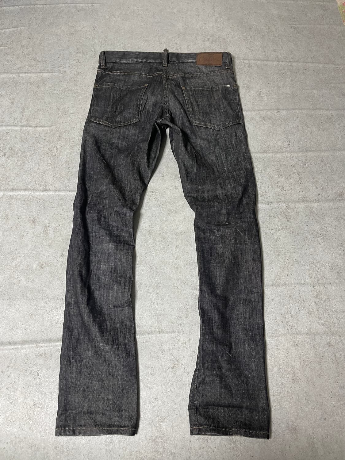 grey washing cutting jean 상품이미지5
