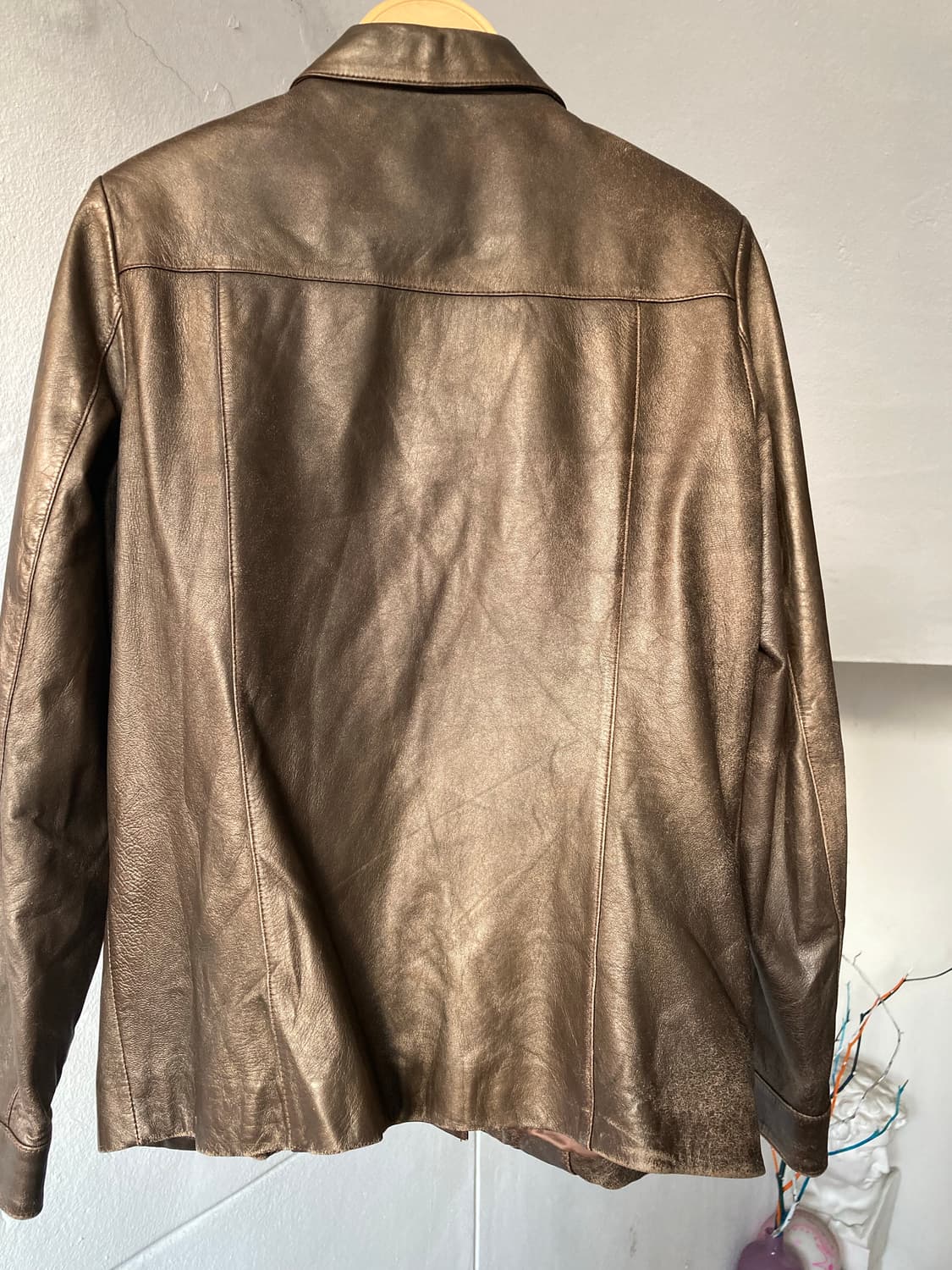 자연스러운 에이징++ 저스트핏•가죽자켓 상품이미지6