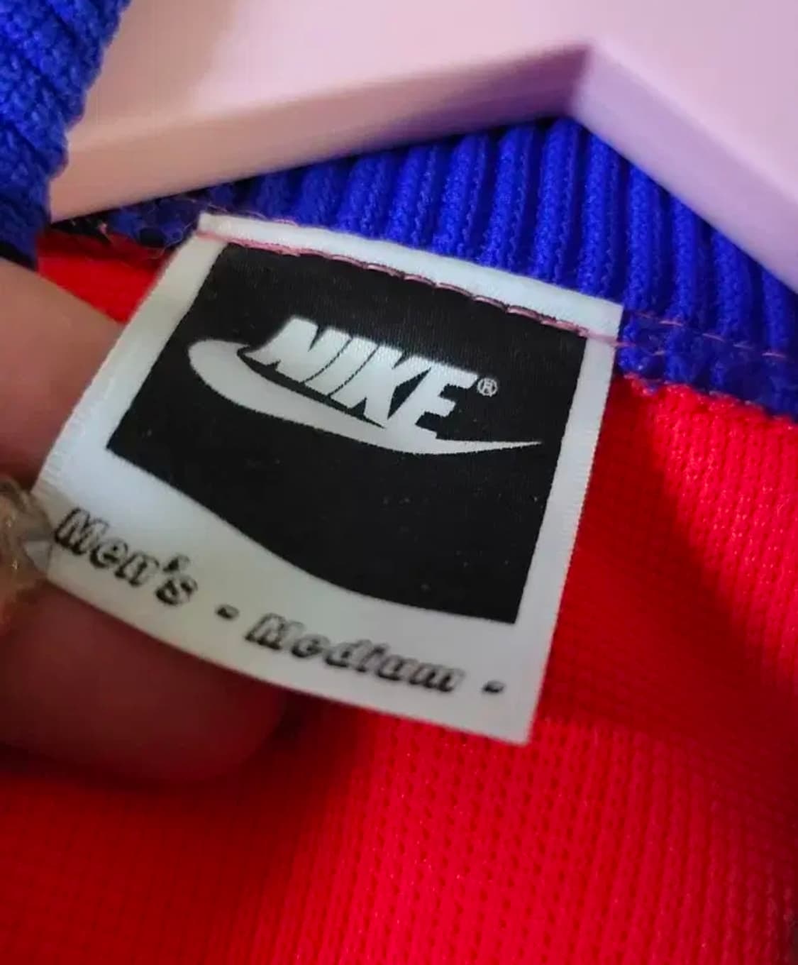 나이키 리폼 형광 코랄 크롭 져지 상품이미지3