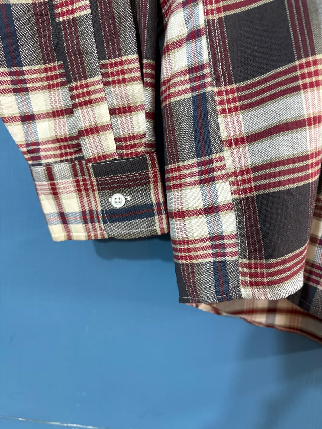 80‘s LL Bean  Check B.D Shirt.  상품이미지7