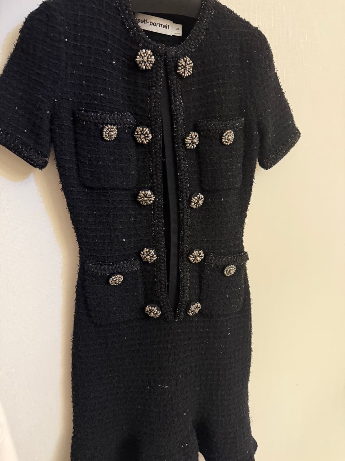 Self-portrait 트위드 미니 원피스 상품이미지4