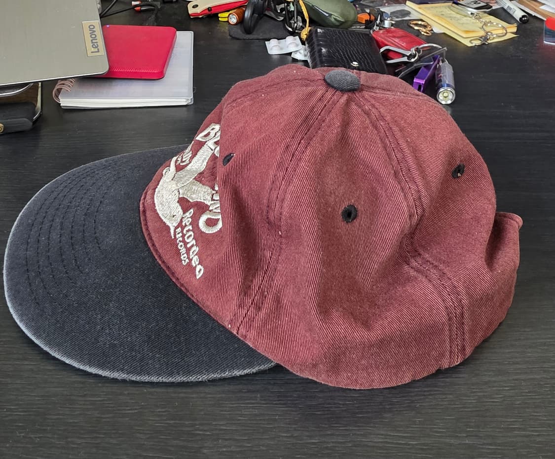 도넛리벤지 블루버드 캡 버건디 상품이미지2