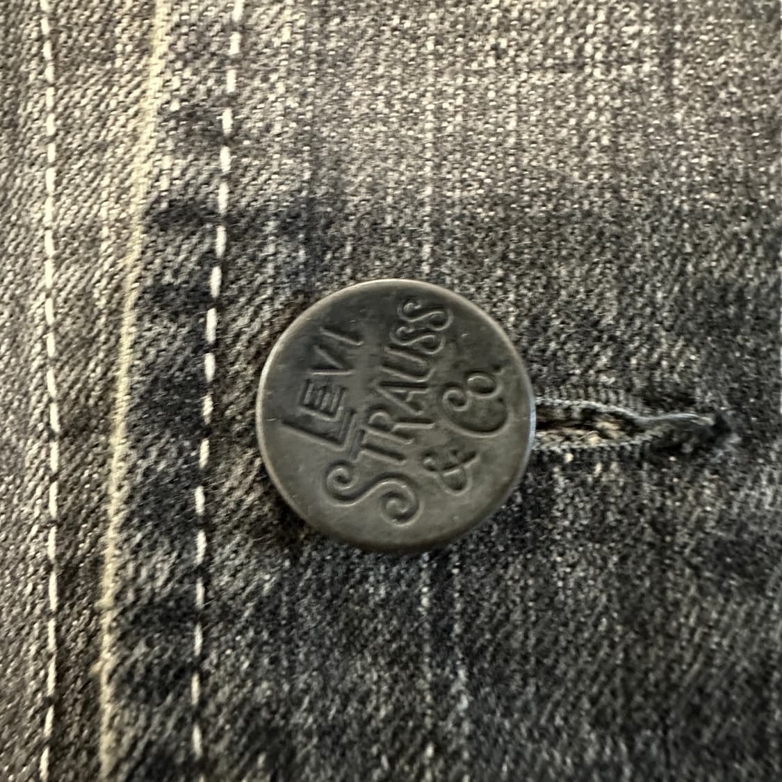 LEVI'S black denim jacket 상품이미지6