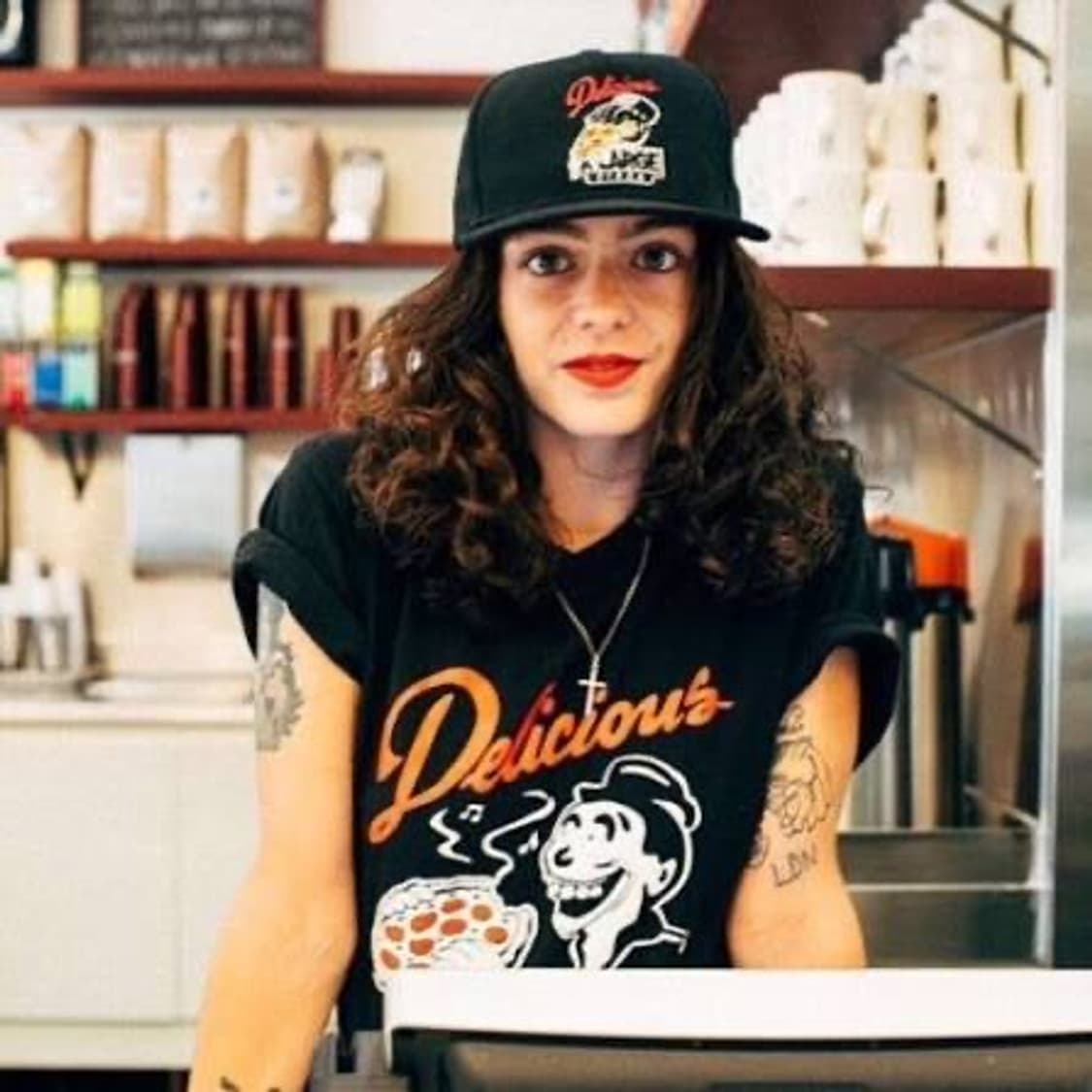 XLARGE 엑스라지 x 딜리셔스바이닐 협업 피자 캡 모자 스냅백 힙합 상품이미지6