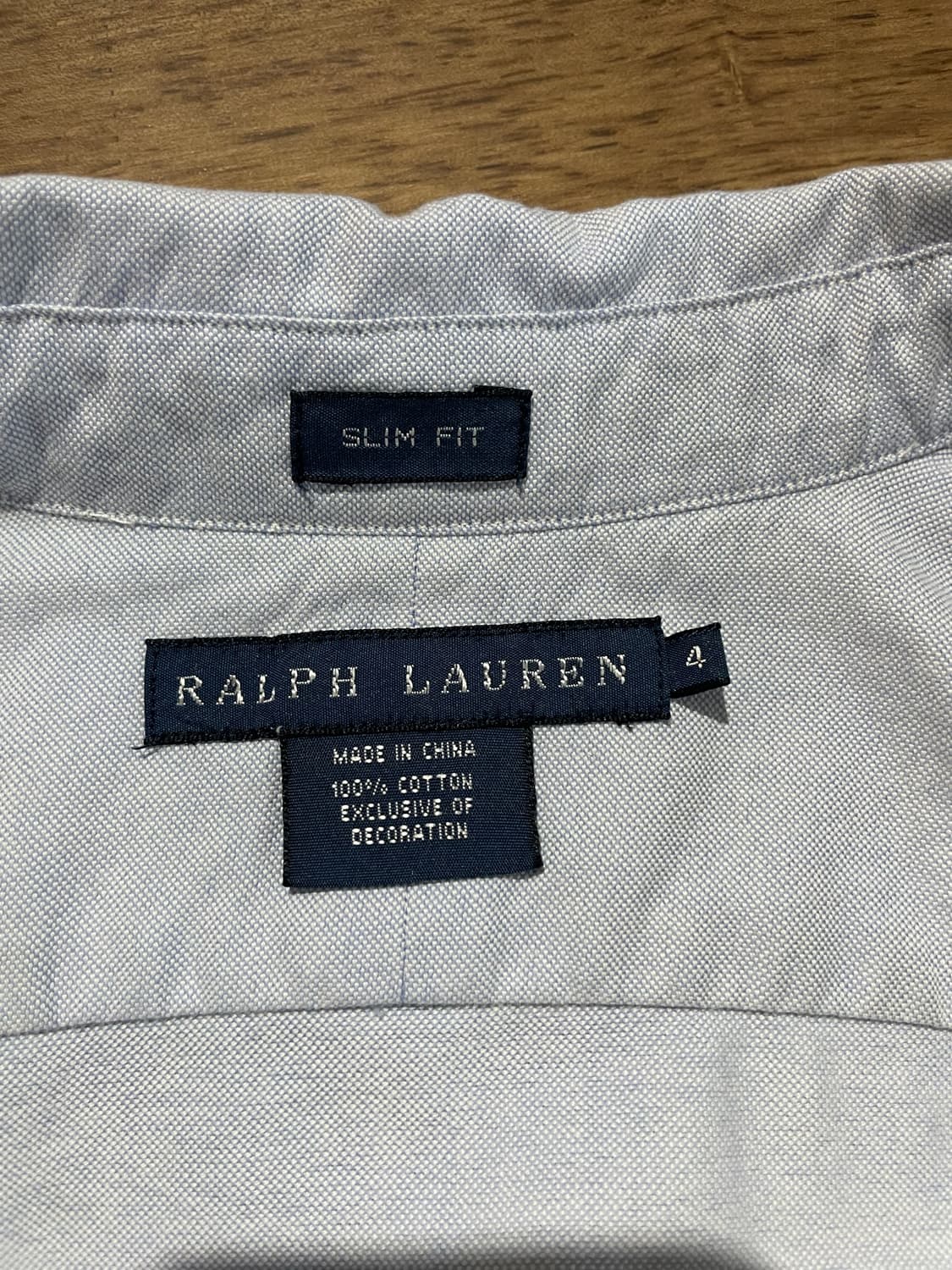 SLIM FIT] 폴로 랄프로렌 여성 옥스포드 셔츠 (블루) 상품이미지7