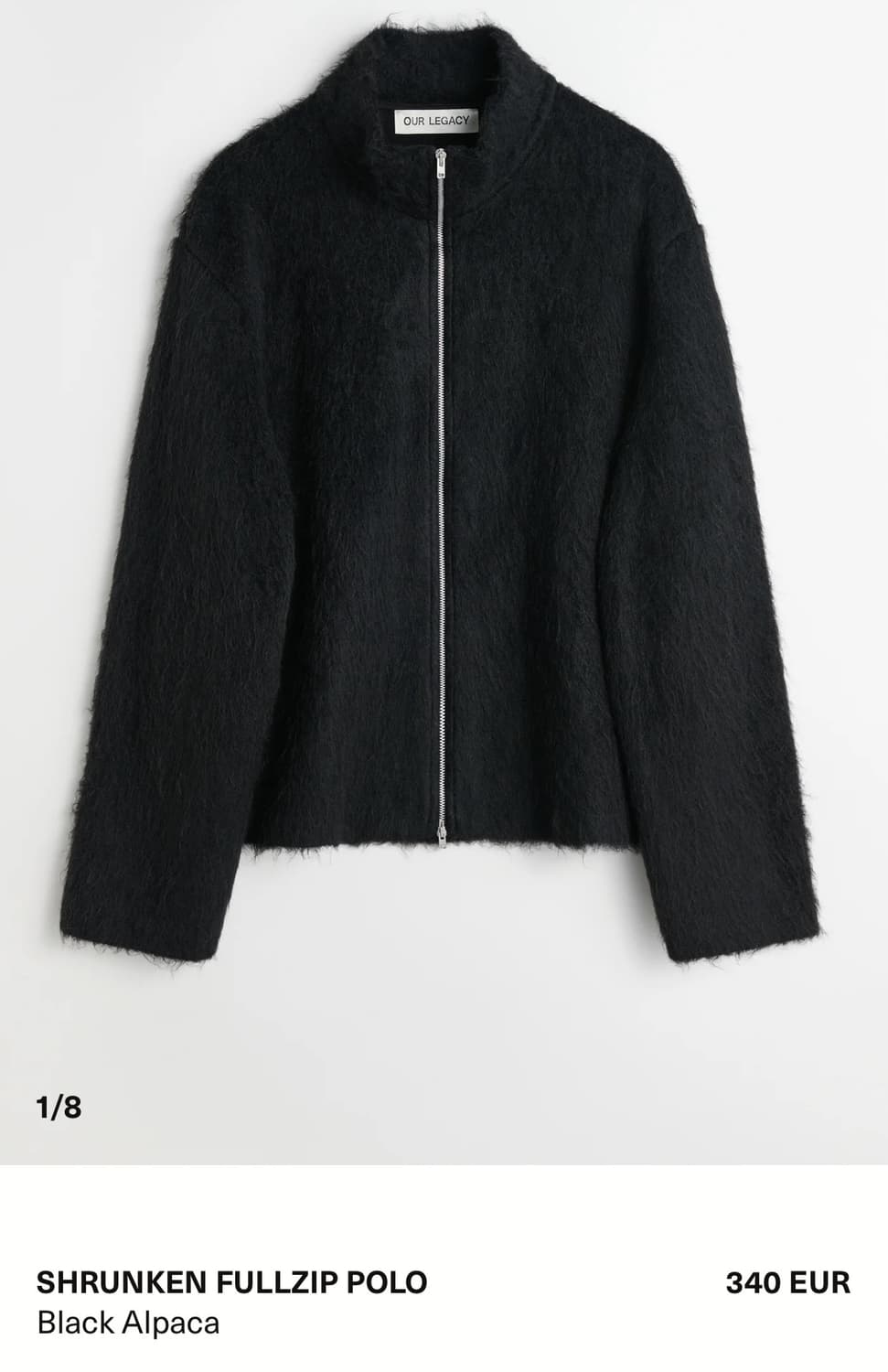 아워레가시 알파카 슈렁큰 폴로 집 46 상품이미지2