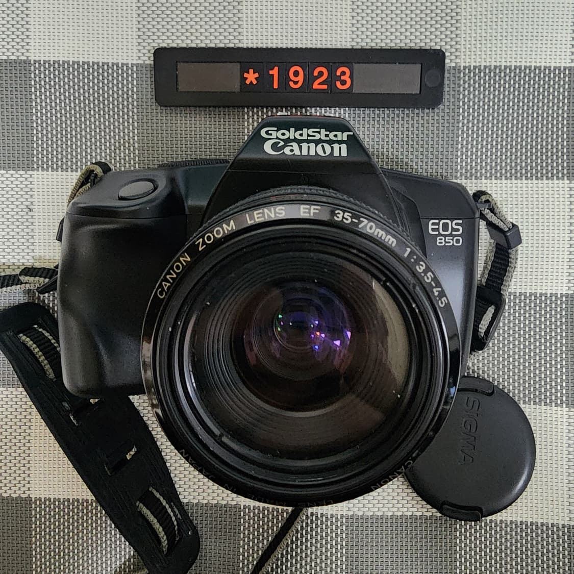 캐논 EOS 850 필름카메라 35~70mm 렌즈 장착 상품이미지1