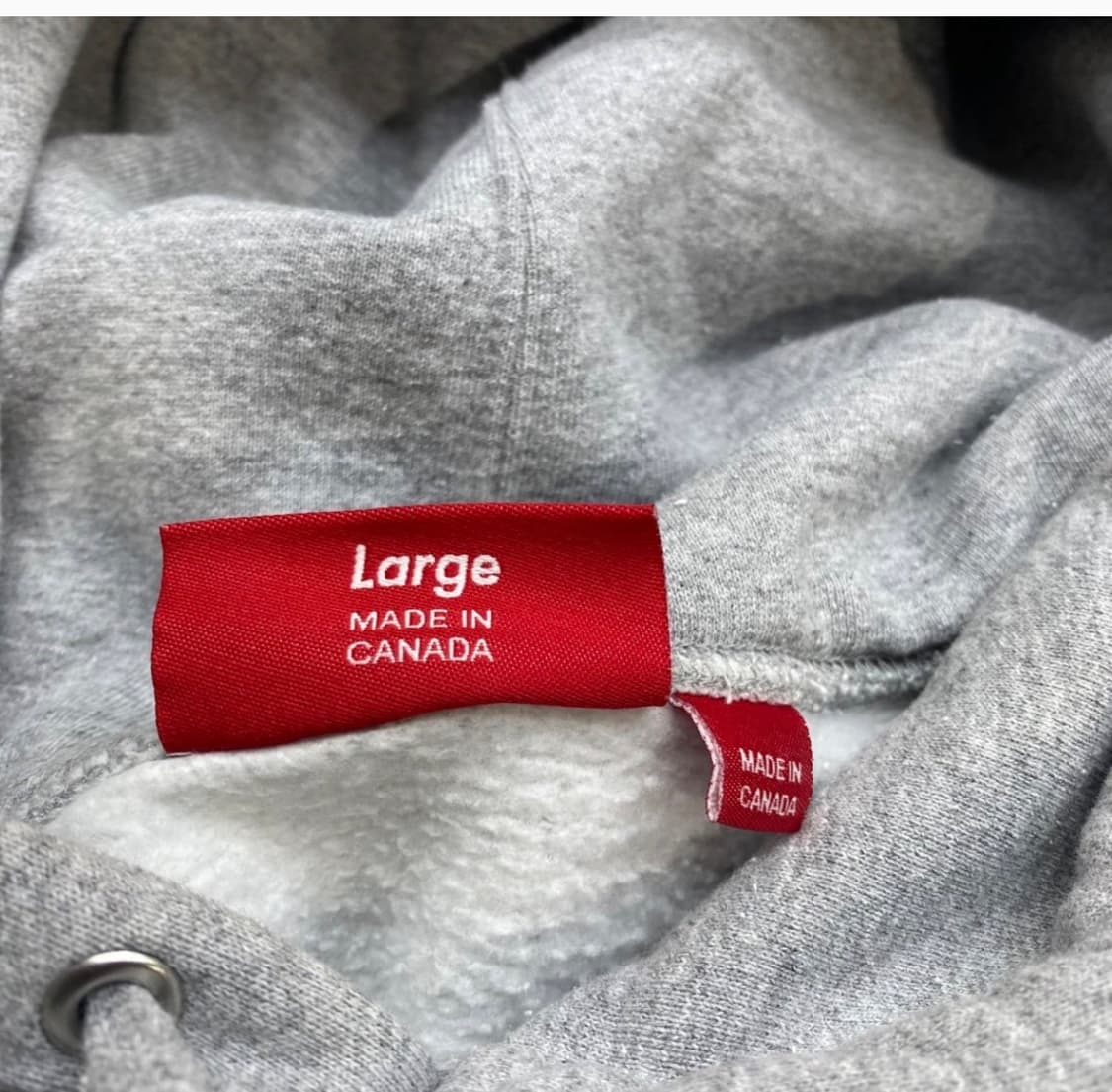 슈프림 이모탈 후드 스웨트셔츠 헤더 그레이 - 24SS 상품이미지6