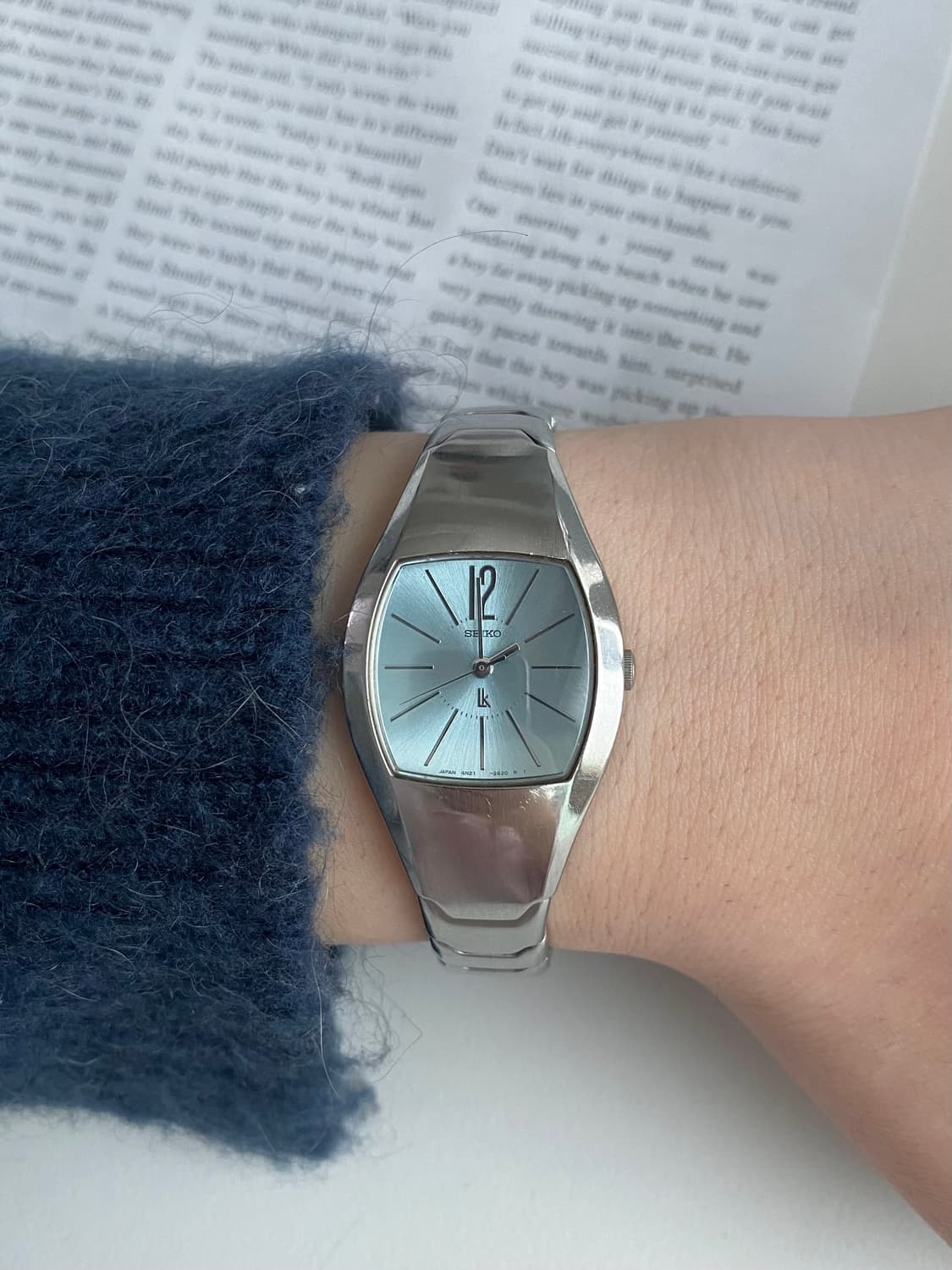 Seiko 세이코 lk 루키아 쉘 실버 사파이어 상품이미지9