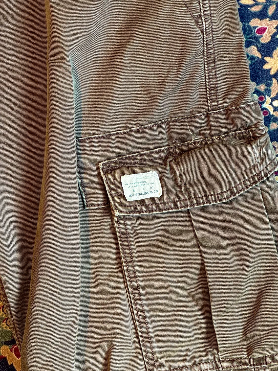 리바이스 루즈 스트레이트 카고팬츠 상품이미지2