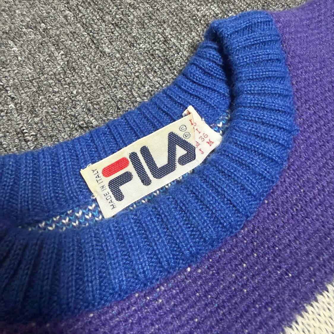 FILA 휠라 빈티지 니트 상품이미지2