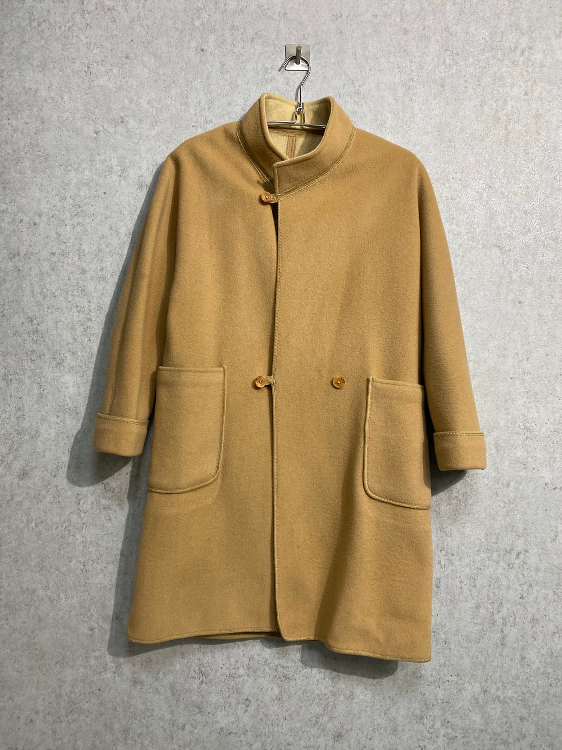 [34] 90s Weatherall 잉글랜드 메이드 캐시미어 코트 상품이미지1