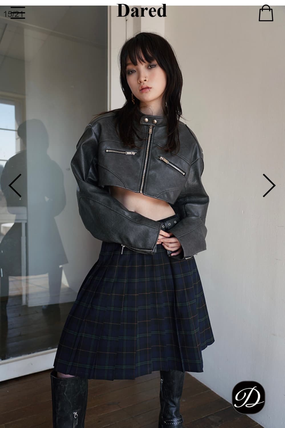 [Dared] SHORT RACING JACKET 상품이미지1