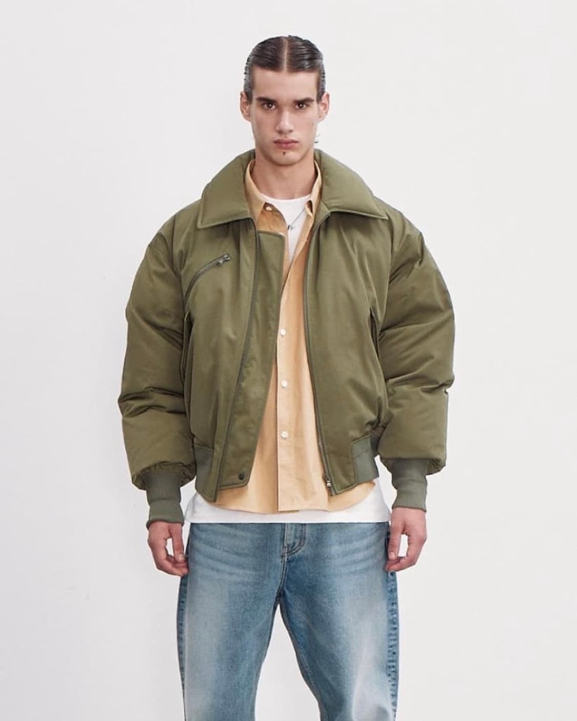 L) 렉토 포코노 패딩 카키 상품이미지4