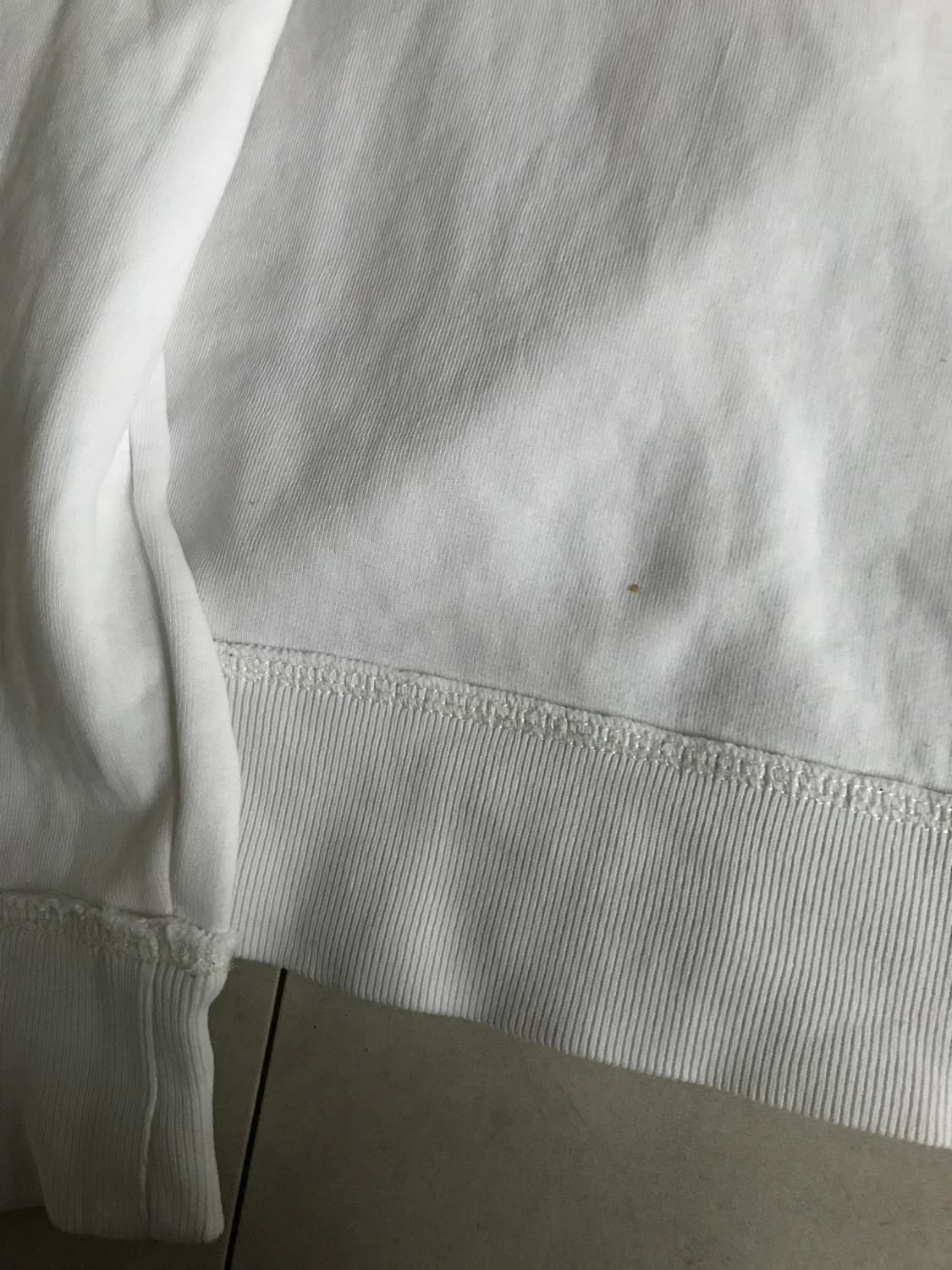 폴로 화이트 레터링 후드집업 상품이미지9