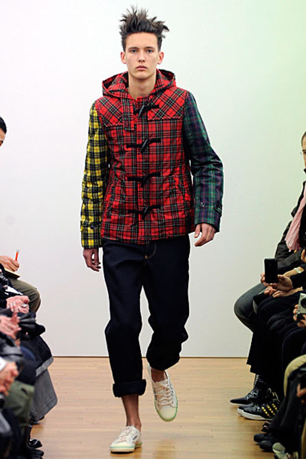 꼼데가르송 셔츠 멀티 체크 패딩 상품이미지3