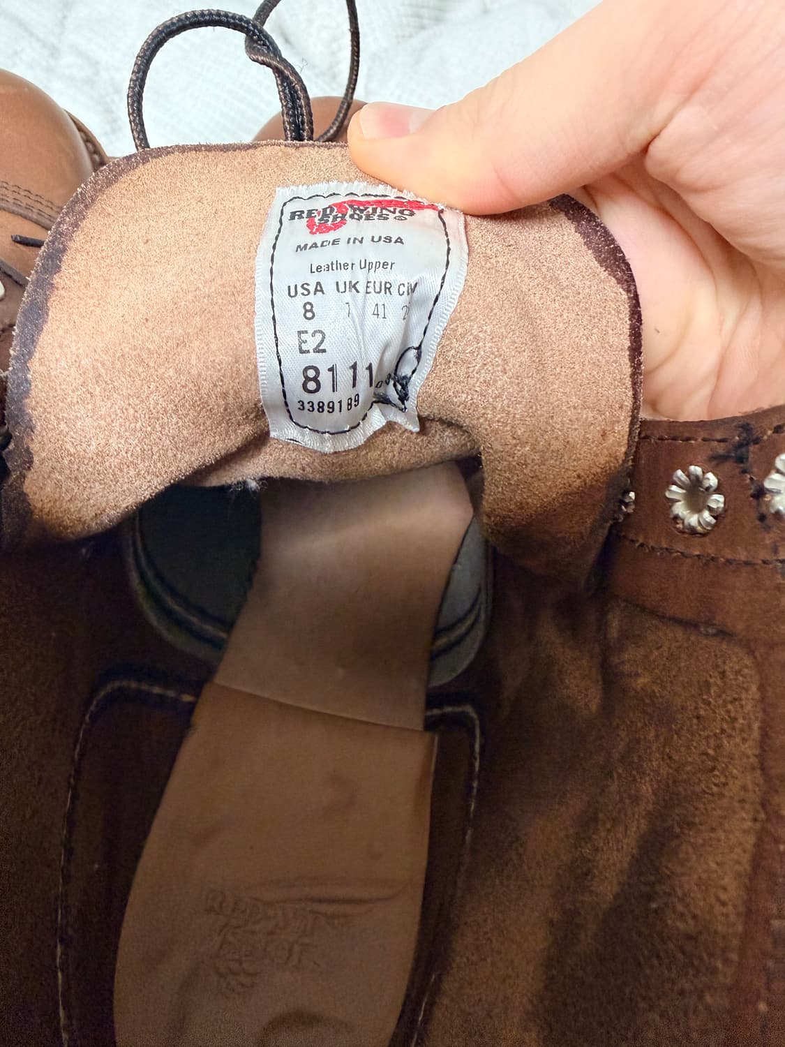 레드윙 8111 8EE 1회착 판매 상품이미지7