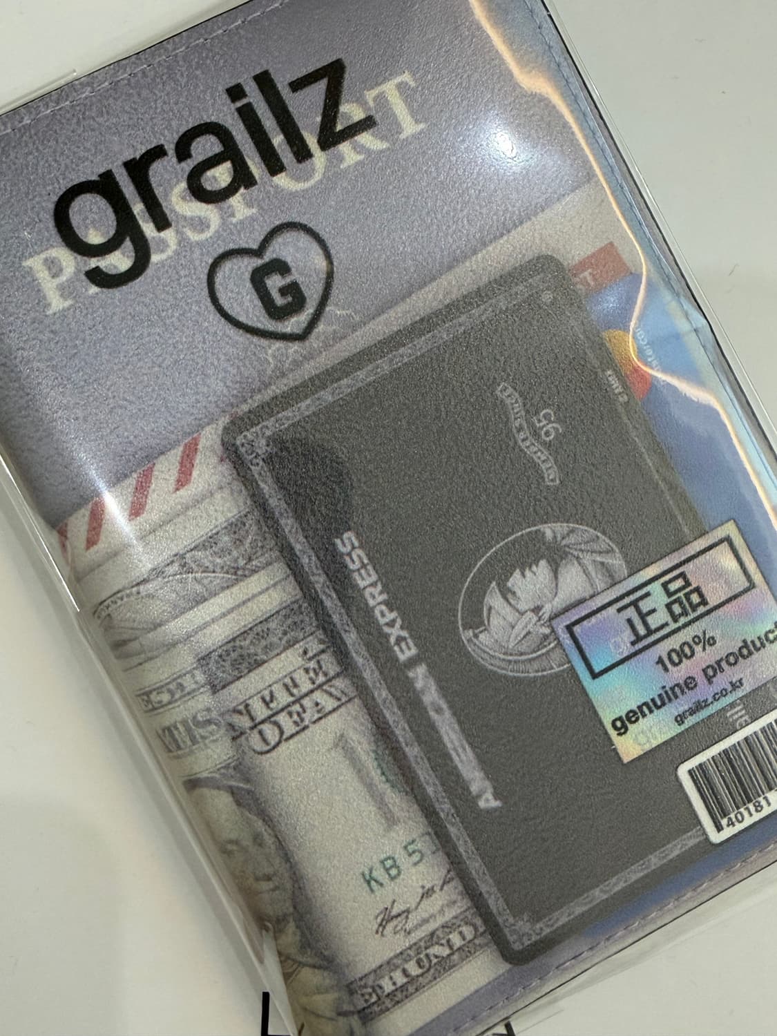 (미사용 새제품)Grailz 여권 지갑 그레일즈 상품이미지1