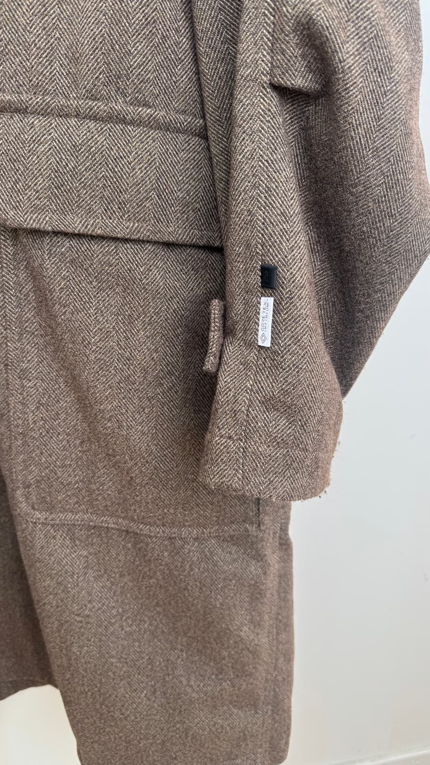 다이와피어39 고어텍스 테크 트위드 더플코트 상품이미지4