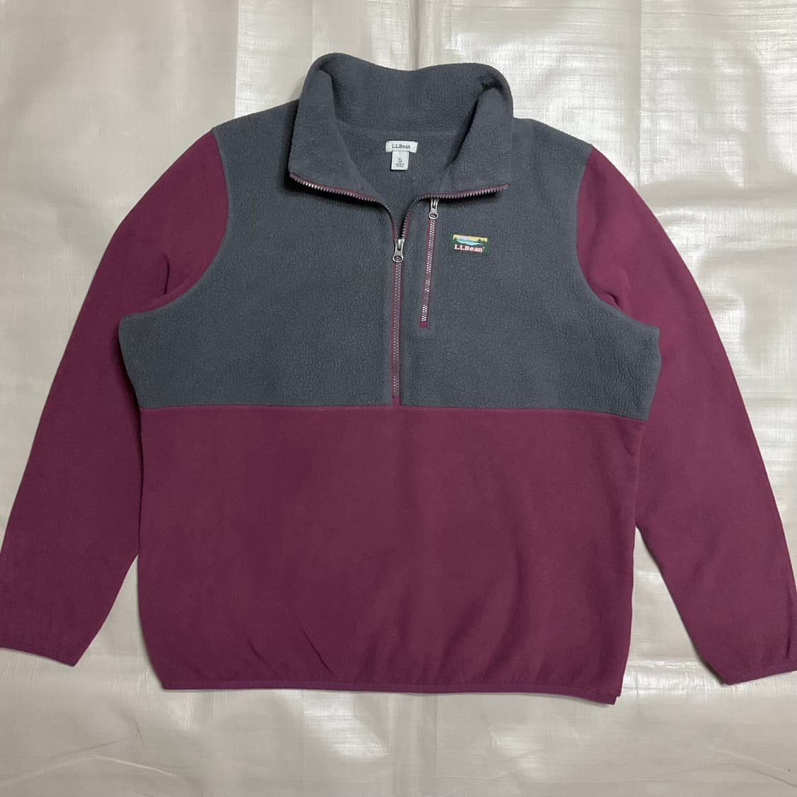 엘엘빈 하프집업 플리스 풀오버 XL 상품이미지2