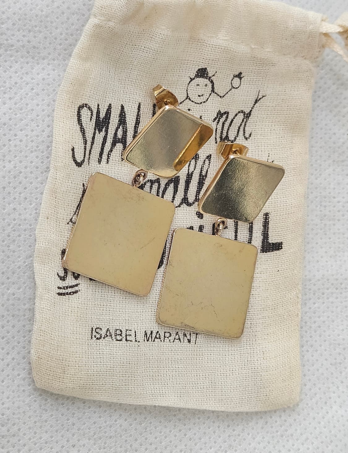 이자벨마랑 빈티지 스퀘어 귀걸이 [정품] 상품이미지6