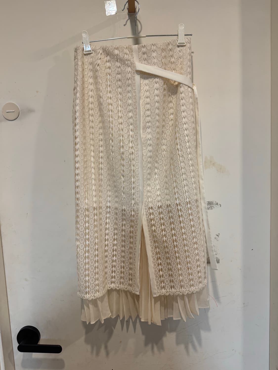 MINE 마인 플리츠 레이스 스커트 상품이미지9