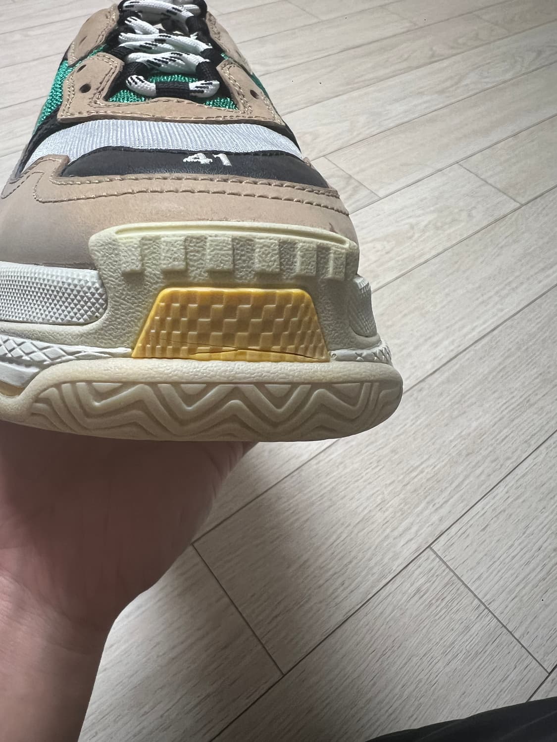 발렌시아가 트리플S 18SS 노/초 구폰트 새상품(41) 상품이미지4