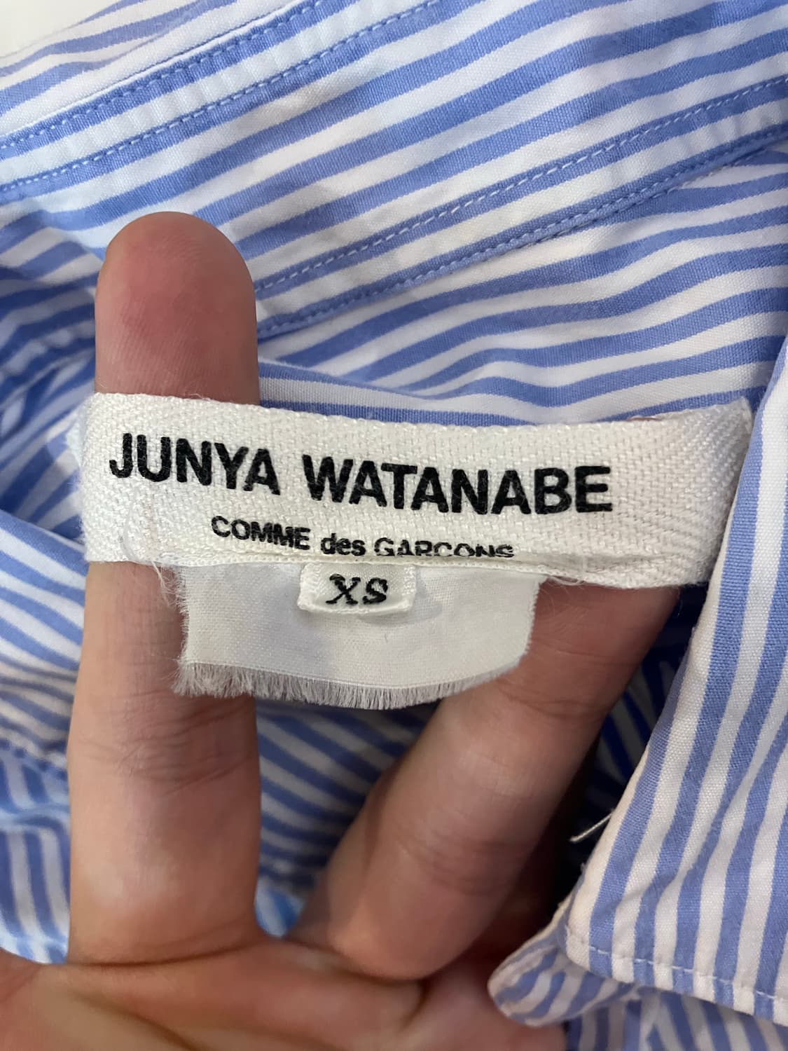 준야와타나베 스트라이프 셔츠 상품이미지3