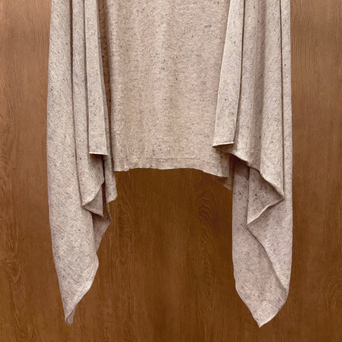 쟈딕 앤 볼테르 드레이프 숄 카라 롱 베스트 니트 가디건 멜란지 상품이미지5