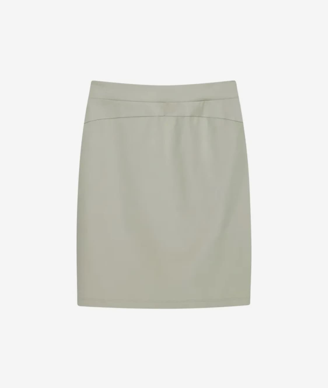 OJOS Button Slit Midi Skirt Mint Grey 상품이미지2