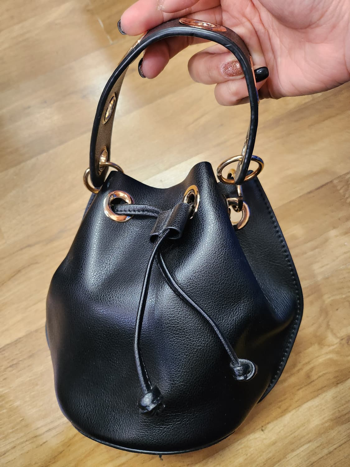 604) 복조리 미니 토트백 상품이미지1