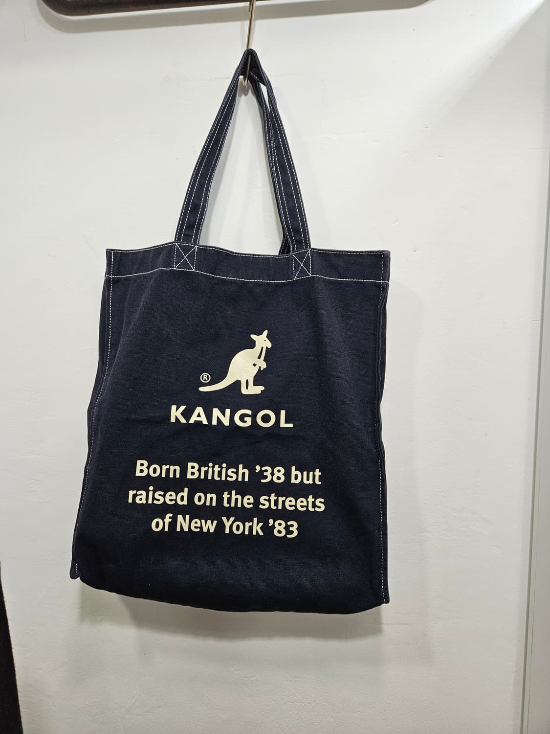 캉골(KANGOL) 네이비 숄더백/에코백  상품이미지1