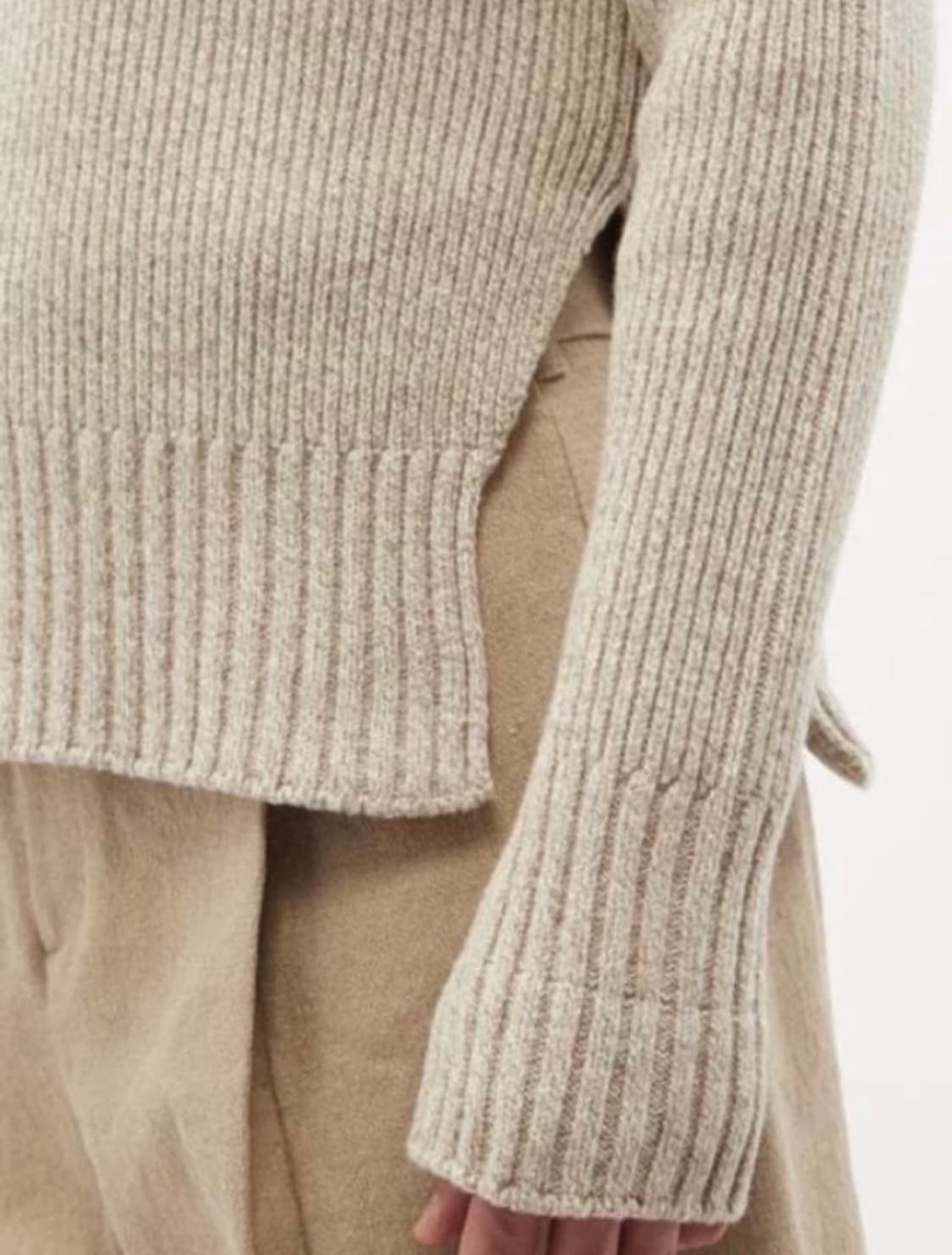 자크뮈스 니트 오트밀 색상 상품이미지2