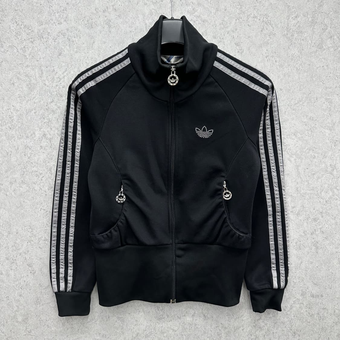 85 아디다스 글리터 로고 여자 져지 트랙탑 상품이미지1