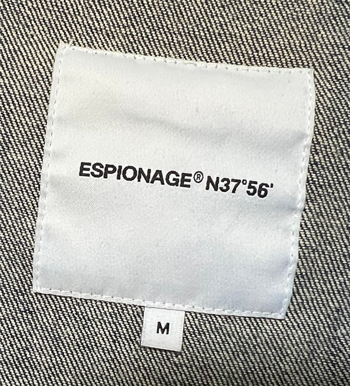 에스피오나지 릴렉시드 남자 데님자켓 트러커 춘추 오버핏 M 95 상품이미지3