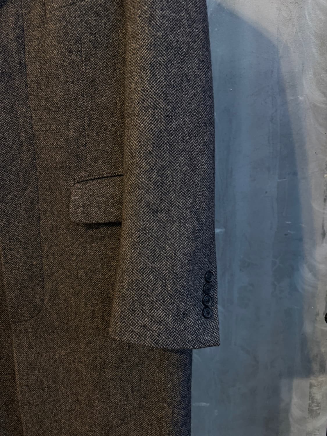 브룩스 브라더스 트위드 체스터필드 코트 105 상품이미지5