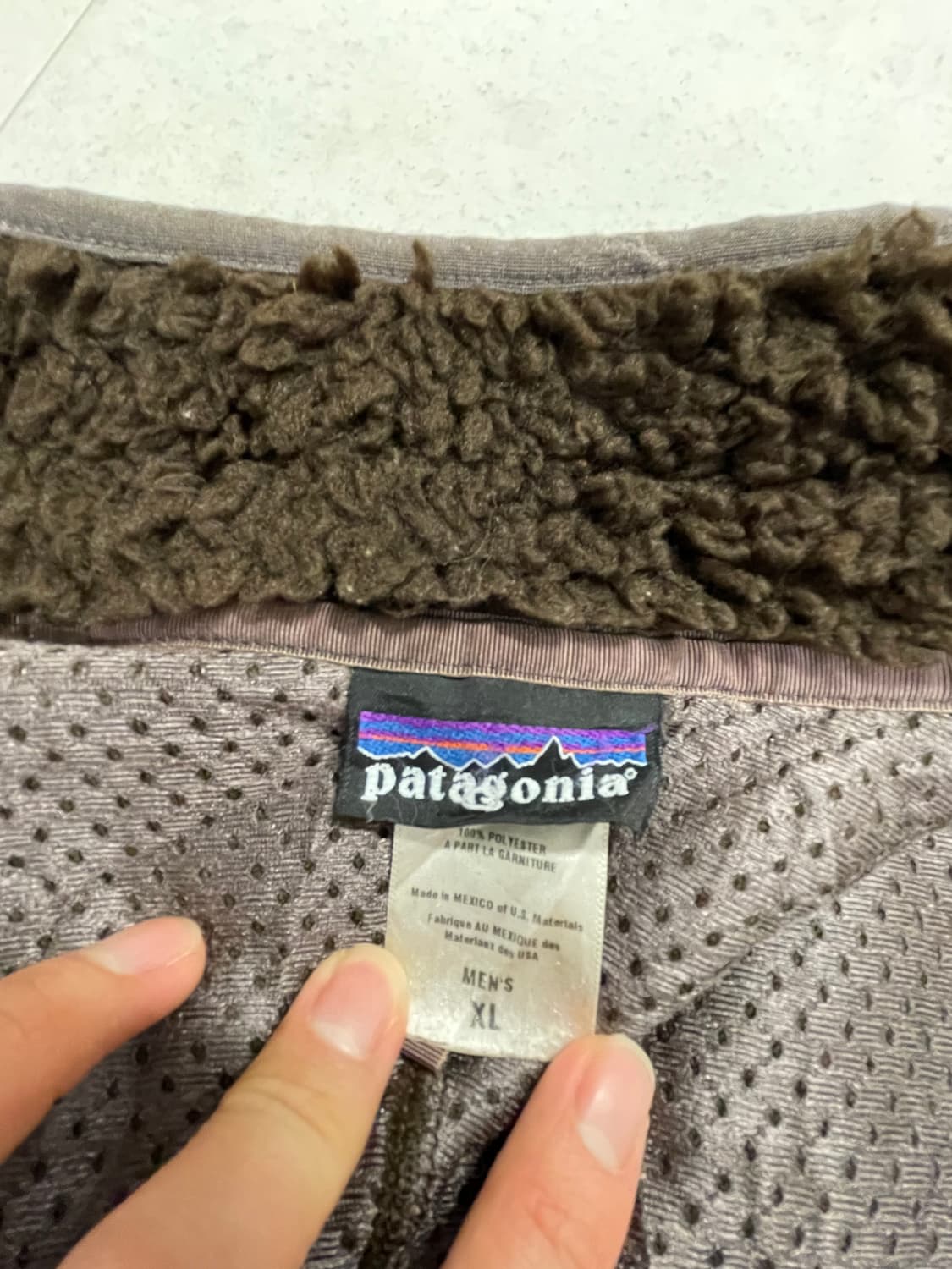 [XL] 빈티지 파타고니아 딥파일 코코아/브라운 상품이미지3