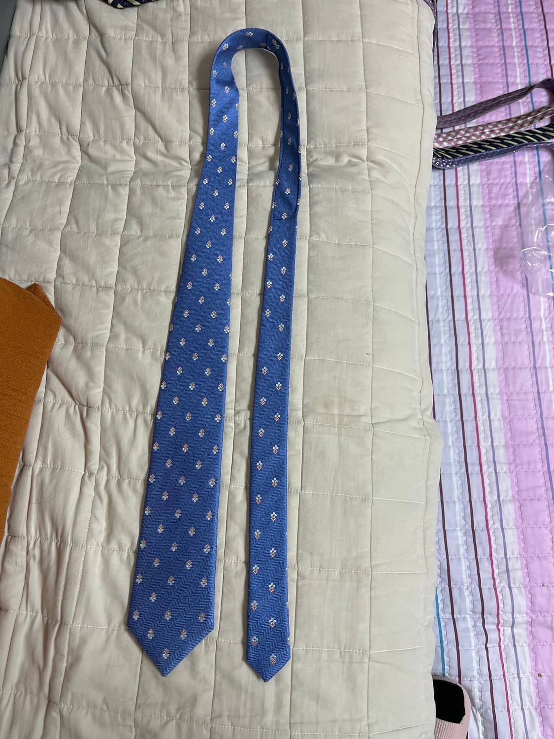 (새상품) Countess Mara 카운테스마라 실크 큐빅 넥타이 상품이미지2