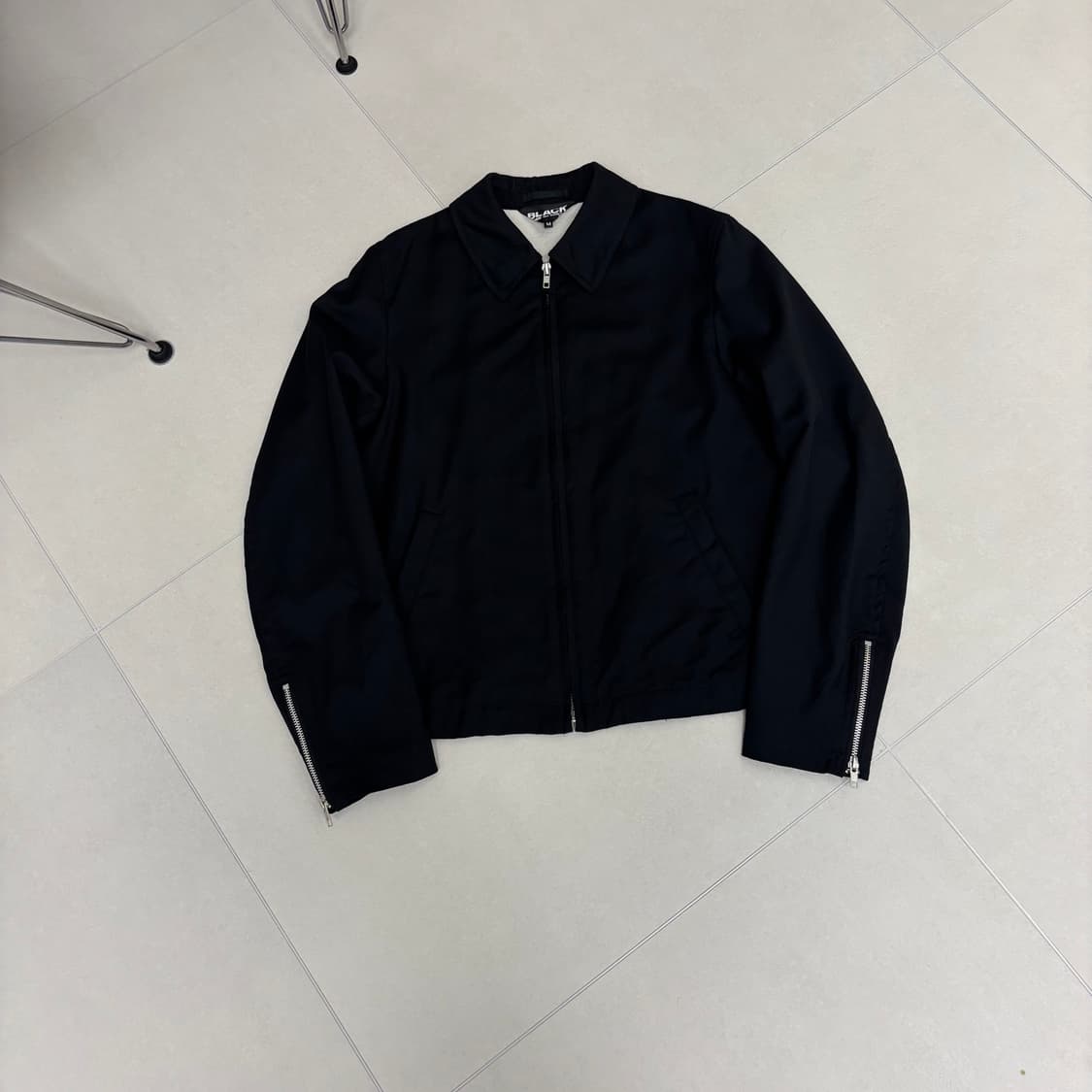 꼼데가르송 블랙 울 자켓 상품이미지1