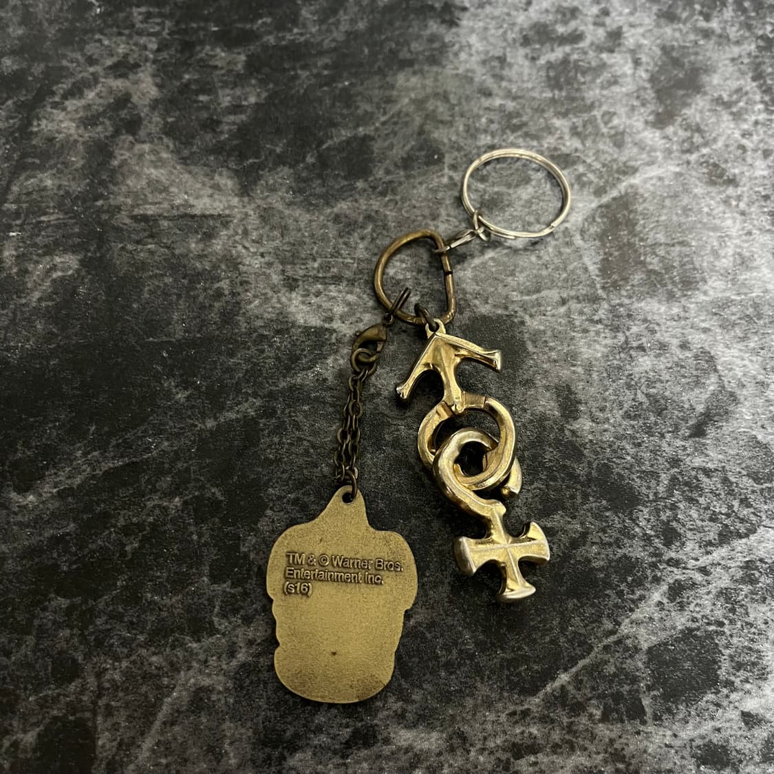 vintage gothic golden keyring 상품이미지9
