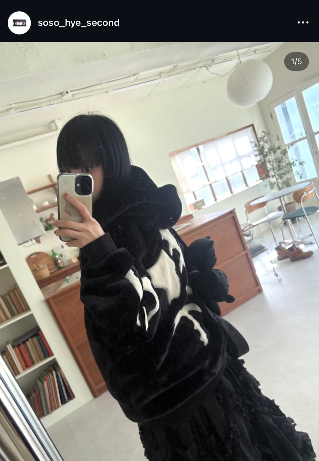 밴슨 퍼 후드집업 상품이미지5