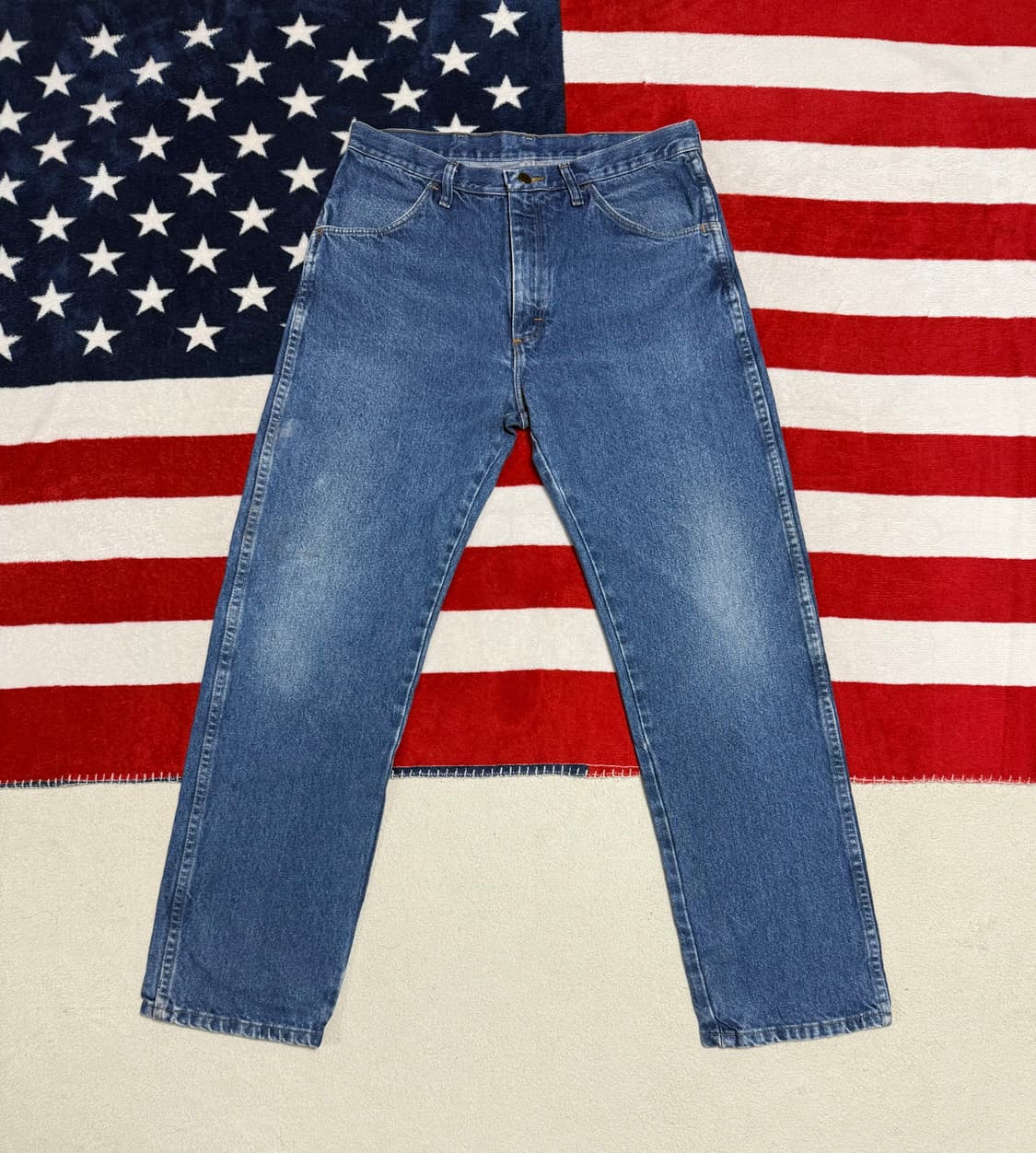 랭글러서브브랜드 러슬러데님팬츠 Rustler denim pants워크웨어 상품이미지1