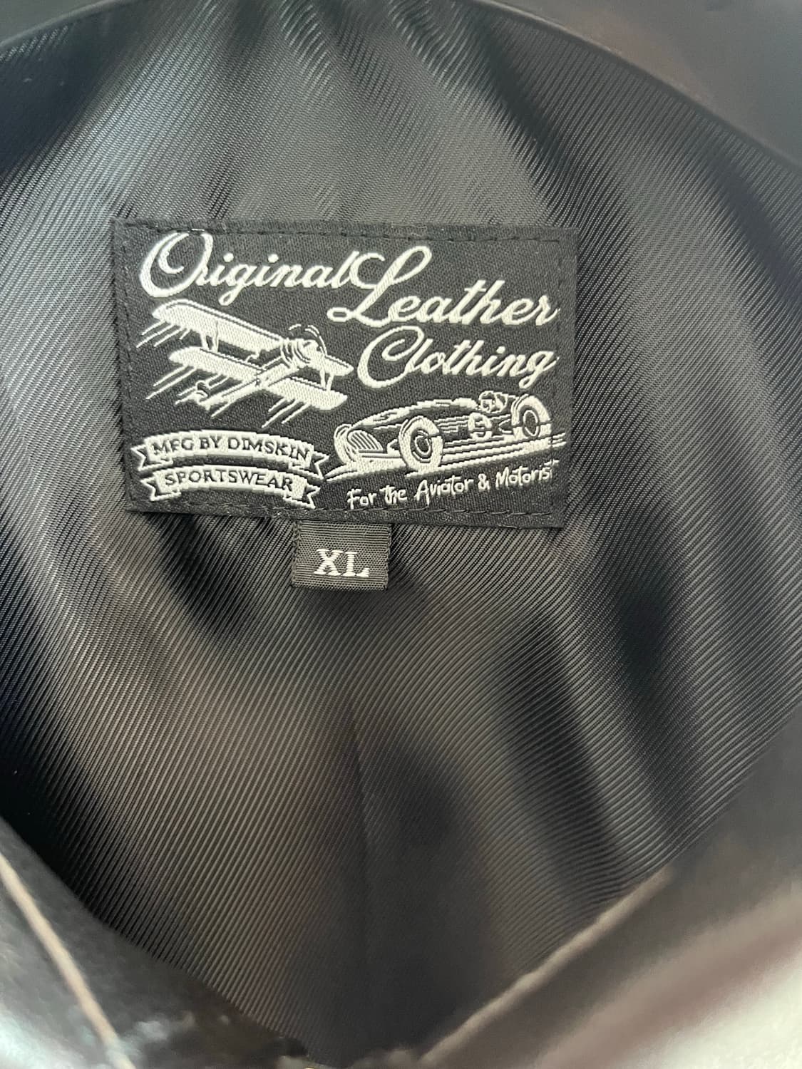 딤스킨 / 모리스 베지터블 램스킨 가죽자켓 / xl 상품이미지2