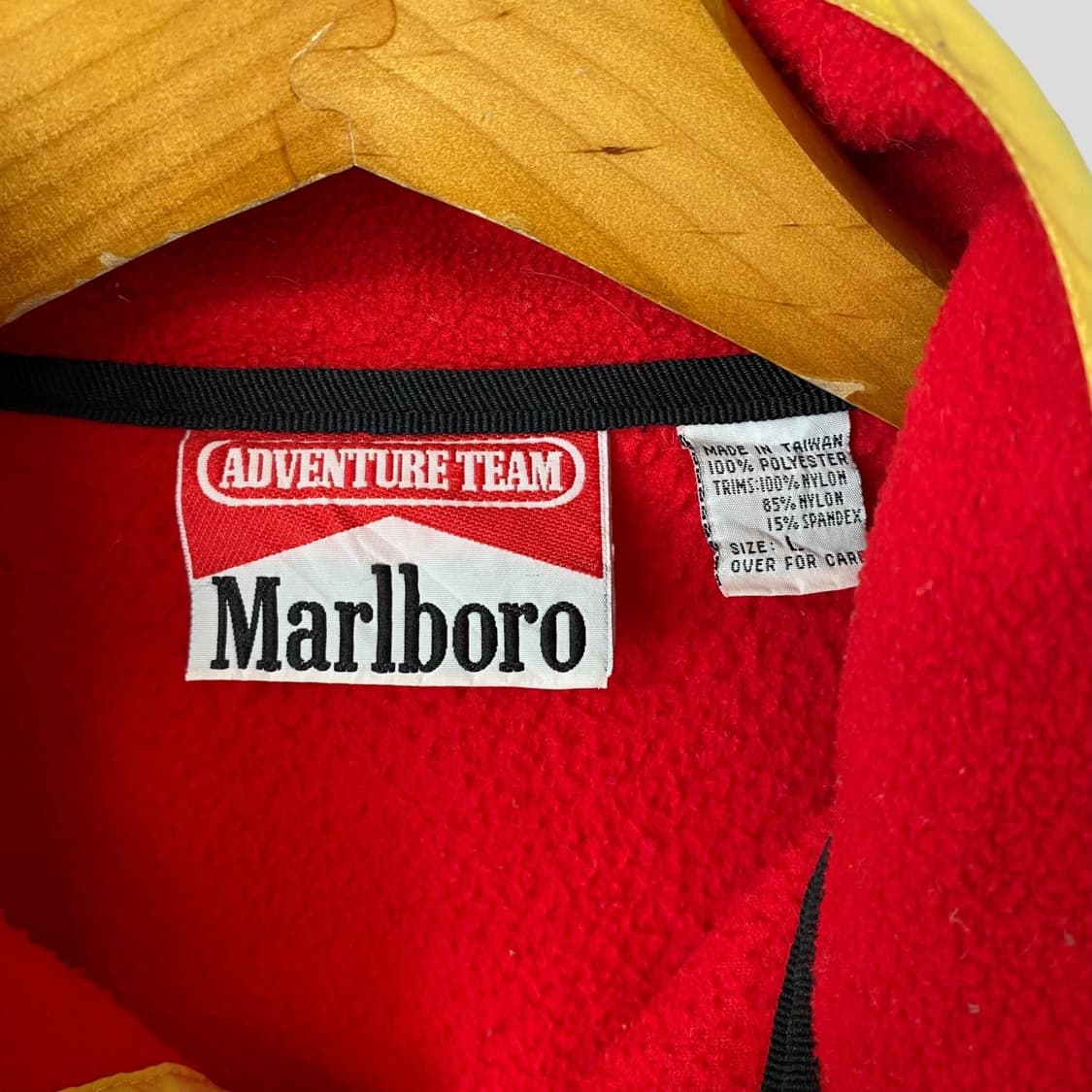 (L)90s Marlboro 말보로 후리스 스냅 풀오버 상품이미지3